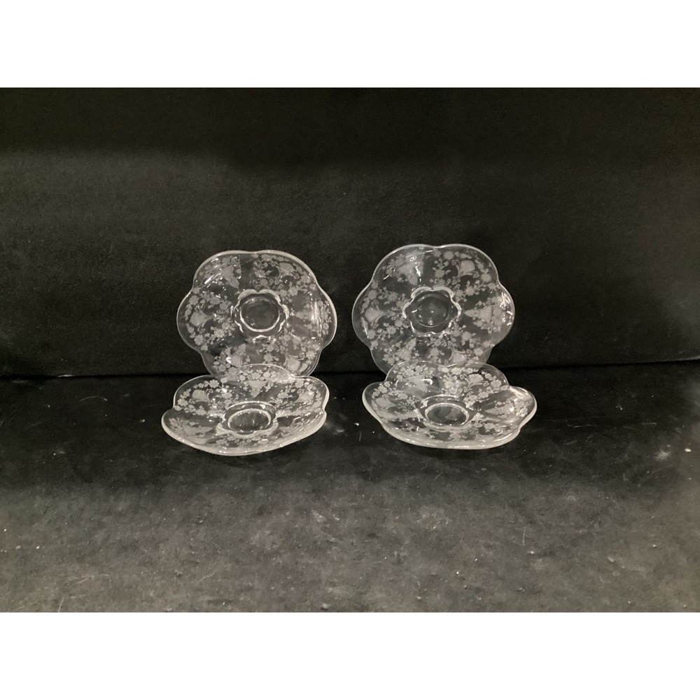 Duncan & Miller First Love Luncheon‎ Plates Set of 4
